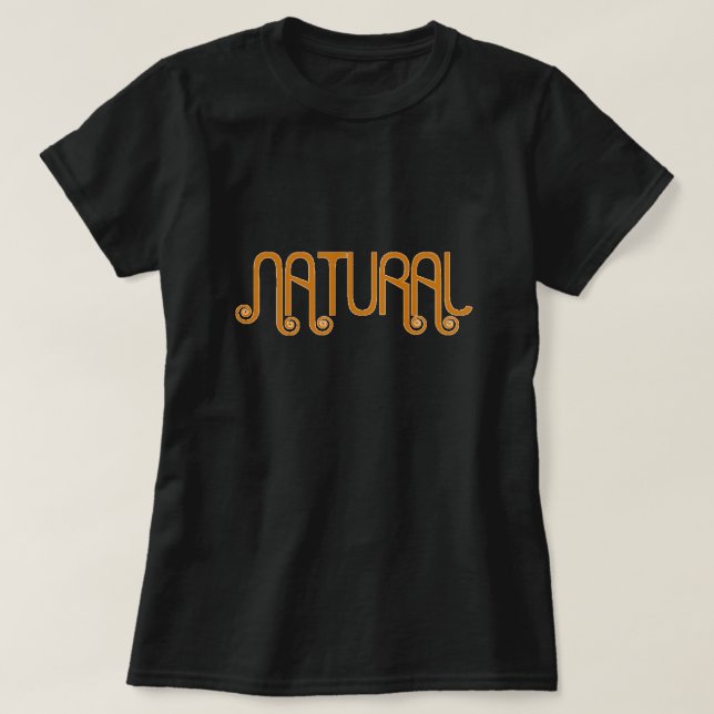 Natural Hair T-Shirt (Design Front)