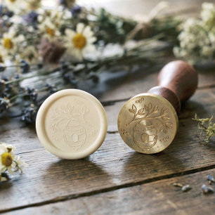 Natural Honey Bee Hive Honey Bee Farm Wax Seal Stamp
