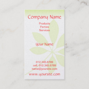 Natural Impression Business Card