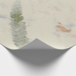 Natural Kraft Floral Petals Mulberry Fern Delicate Wrapping Paper<br><div class="desc">florenceK design
grungy shaby chic wrap</div>