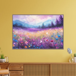 Natural landscape art canvas print