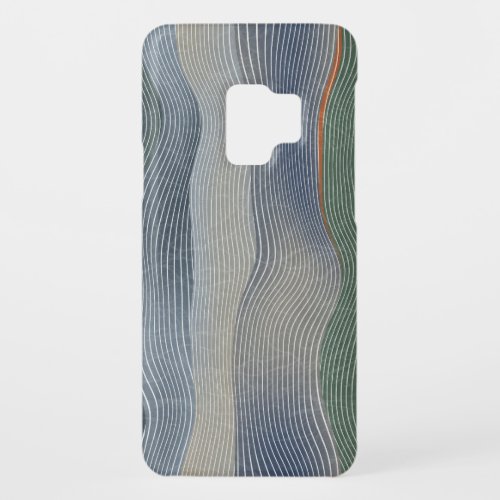 Natural Landscape Hill Stripe Pattern Case_Mate Samsung Galaxy S9 Case