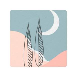Natural landscape metal print