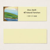Natural Landscapes Profile Card (Front & Back)