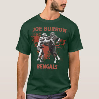 Natural League Overcome YoursJoe Burro Bengals Gla T-Shirt