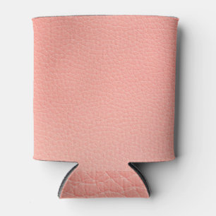 Natural Leather Texture: Close-Up Background. Can Cooler