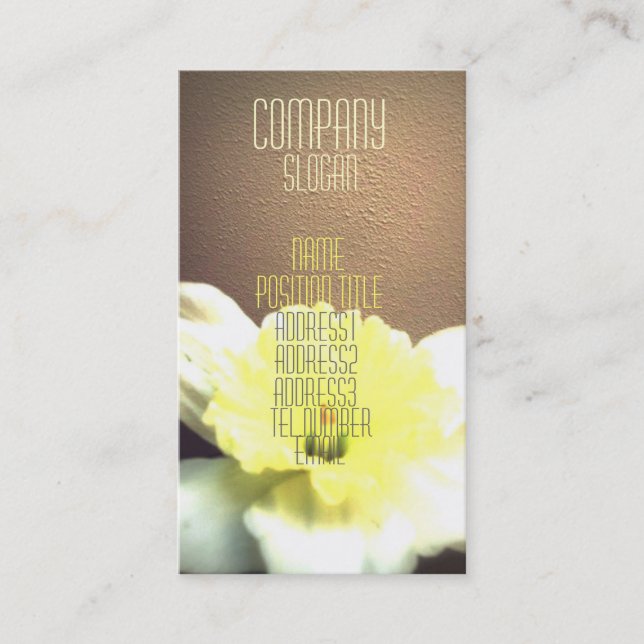 Natural Light Business Card (Front)