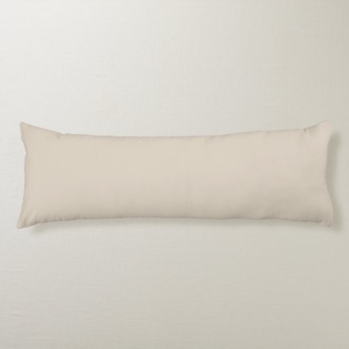 Natural Linen Solid Color Body Pillow