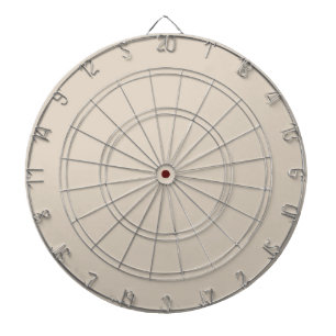 Natural Linen Solid Color Dart Board
