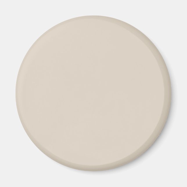 Natural Linen Solid Color Magnet (Front)