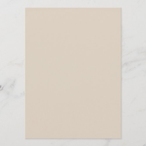 Natural Linen Solid Color Menu