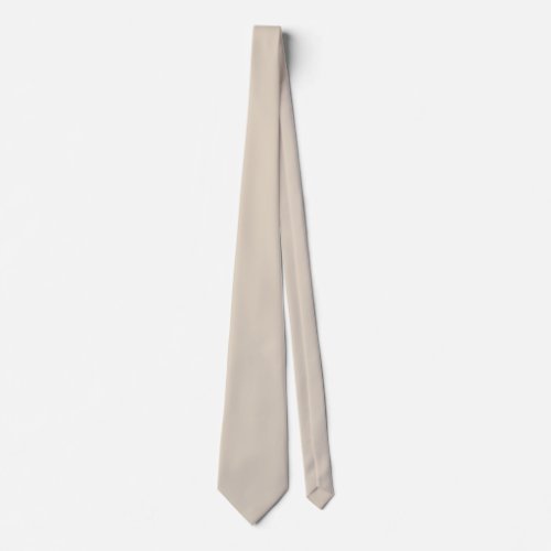 Natural Linen Solid Color Neck Tie