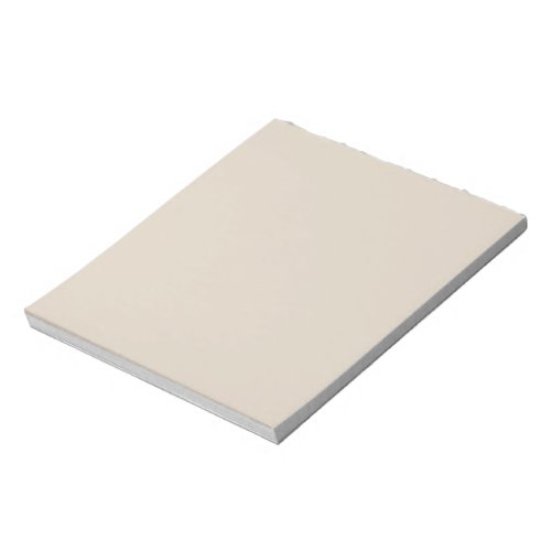 Natural Linen Solid Color Notepad