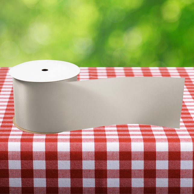 Natural Linen Solid Color Satin Ribbon (Creator Uploaded)