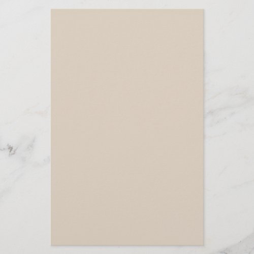 Natural Linen Solid Color Stationery