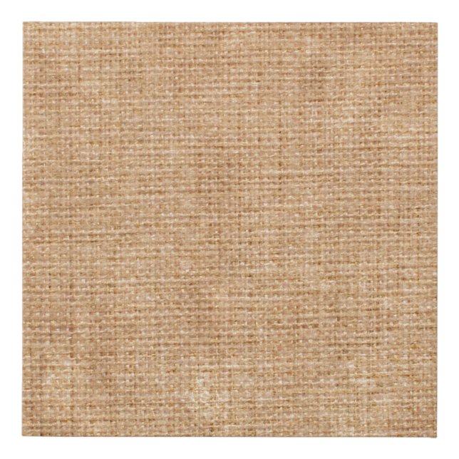 Natural linen texture as backgroundbagging, beige, faux canvas print (Front)