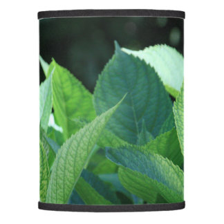 Natural Lush Green Leaves Lampshade
