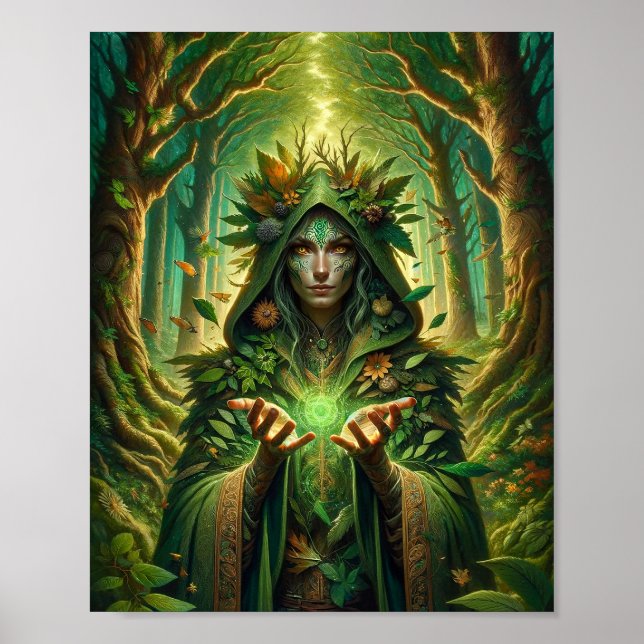 natural magician: connection to the earth poster (Front)