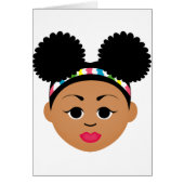 Natural Me Collection (Afro Puff Girl) (Front)