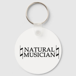 Natural Musician Keychain
