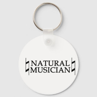 Natural Musician Keychain