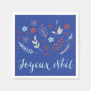 Natural Noël Christmas Holiday Napkins