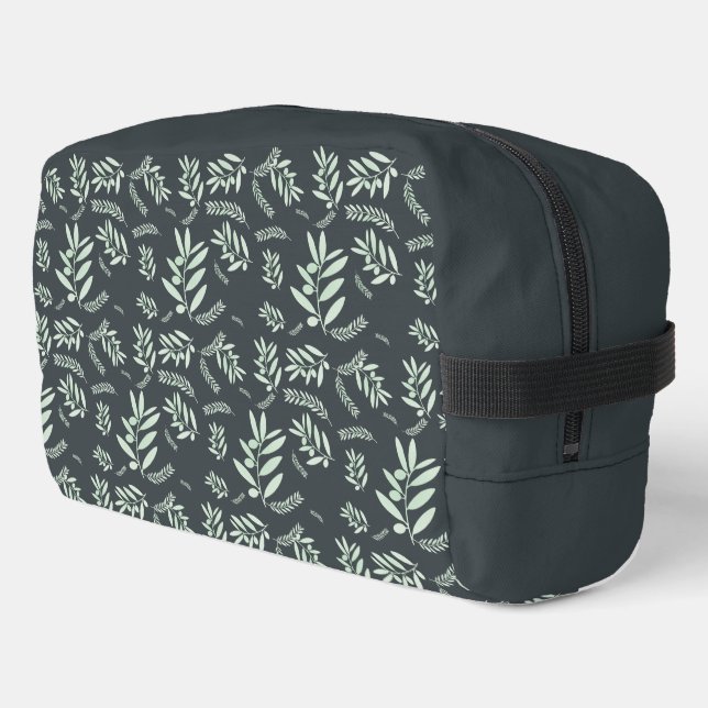 Natural Olive Branch Dopp Kit • Olive Branch  (Left Corner)