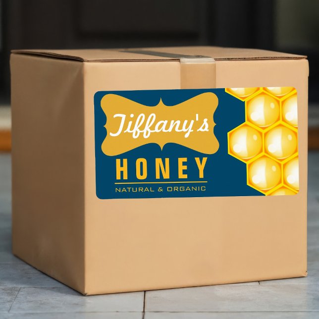 Natural | Organic Honey | Pure Honey | Farm Honey Label (Creator Uploaded)