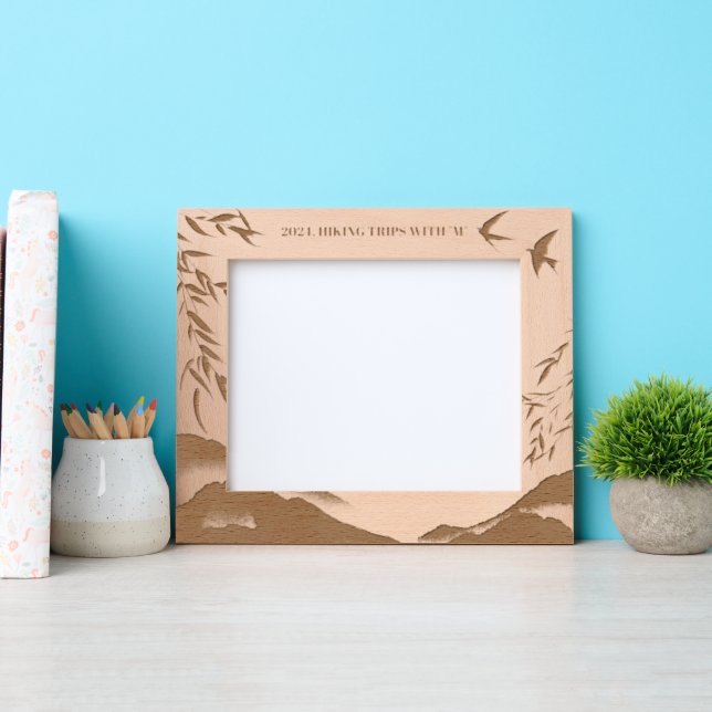 Natural Outdoor Mountain  Engraved Frames (Front)