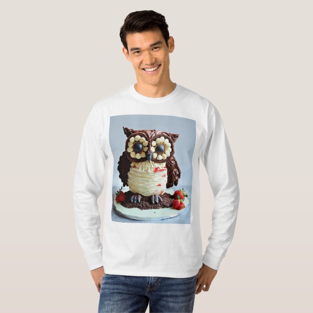 Natural Owl T-Shirt (Front Full)