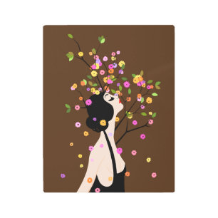 Natural Perfume Metal Print