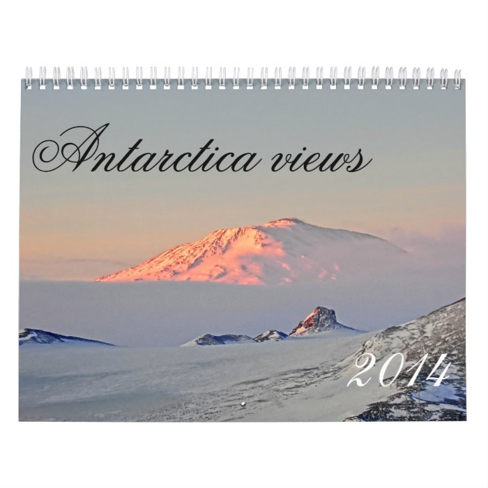 Natural phenomena in Antarctica Wall Calendar