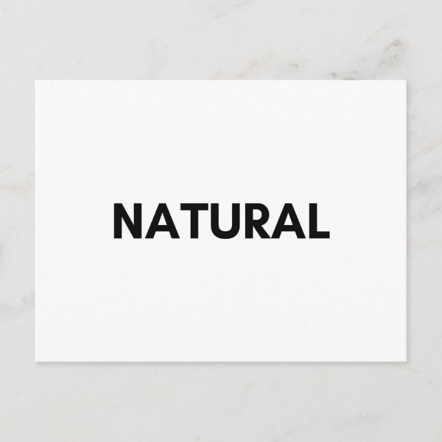 natural postcard (Front)