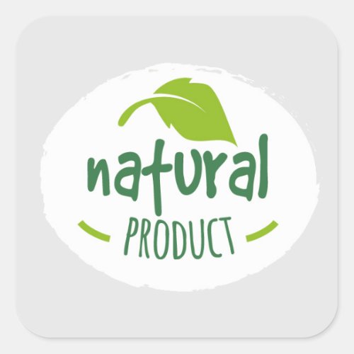 Natural Product Label