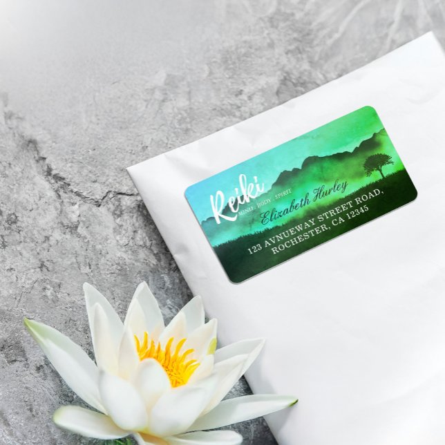 Natural Reiki Master Yoga Mediation instructor Label (Creator Uploaded)