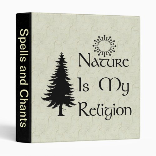 Natural Religion Binder