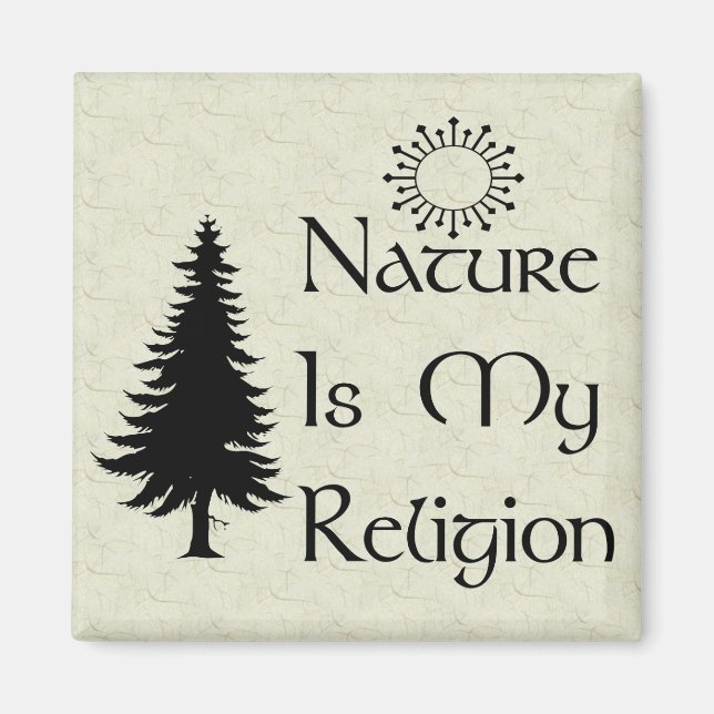 Natural Religion Magnet (Front)