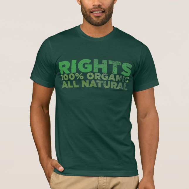Natural Rights Distressed Shirt (Front)