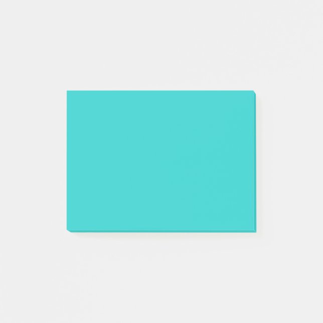 Natural Robin's Egg Blue Color Post-it Notes (Front)