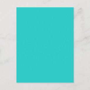 Natural Robin's Egg Blue Color Postcard