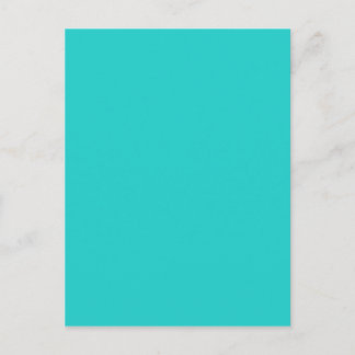 Natural Robin's Egg Blue Color Postcard