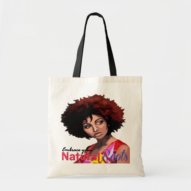 "Natural Roots" Tote Bag (Front)