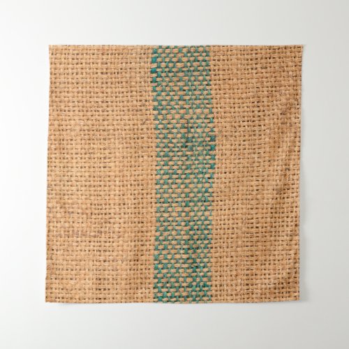 Natural sackcloth brown color textured and backgro tapestry