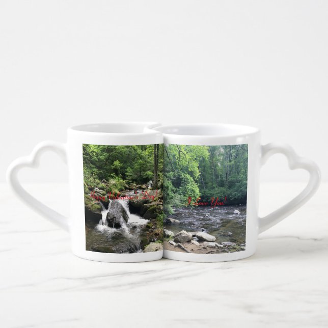 Natural Scenery, Happy Valentine's Day, Mug (Back Nesting)