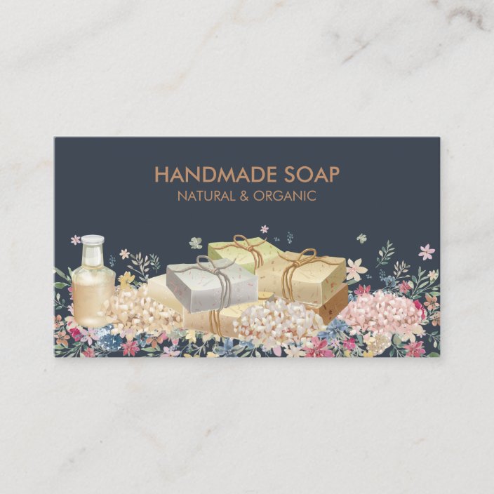 Natural Soaps Business Card