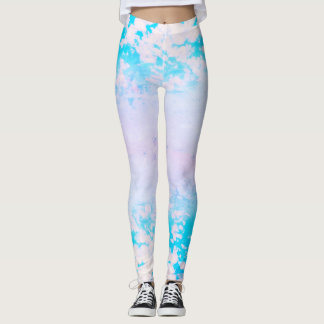 Natural softness, soft cirrus clouds leggings