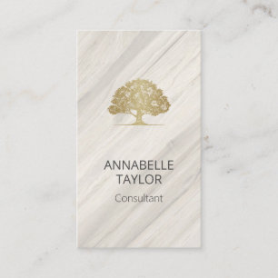 Natural Spa Name Business Card