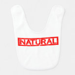 Natural Stamp Baby Bib
