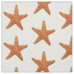 Natural Starfish Photo Fabric