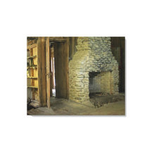 Natural Stone Fireplace